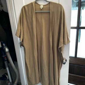 Ijoah Beige Knit Cardigan